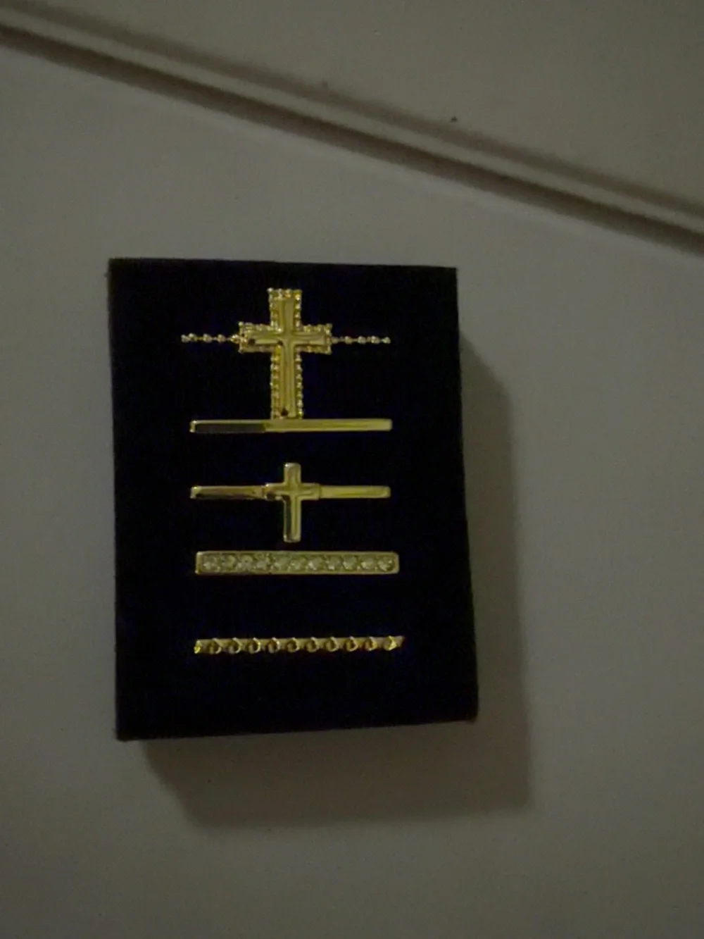 Gold Cross Apple Watch charms